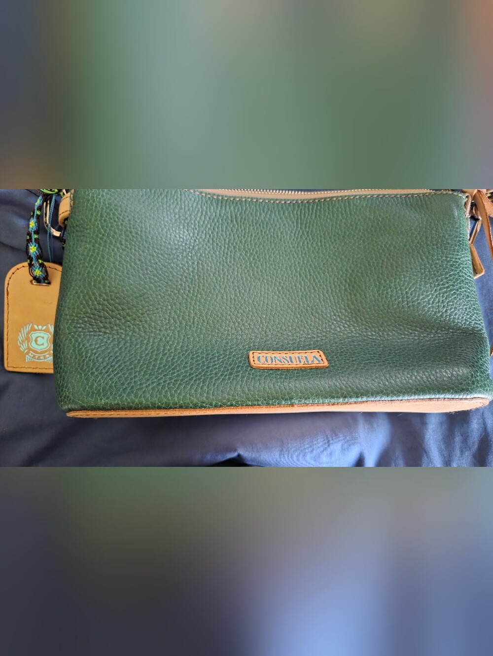 Consuela Green Purse